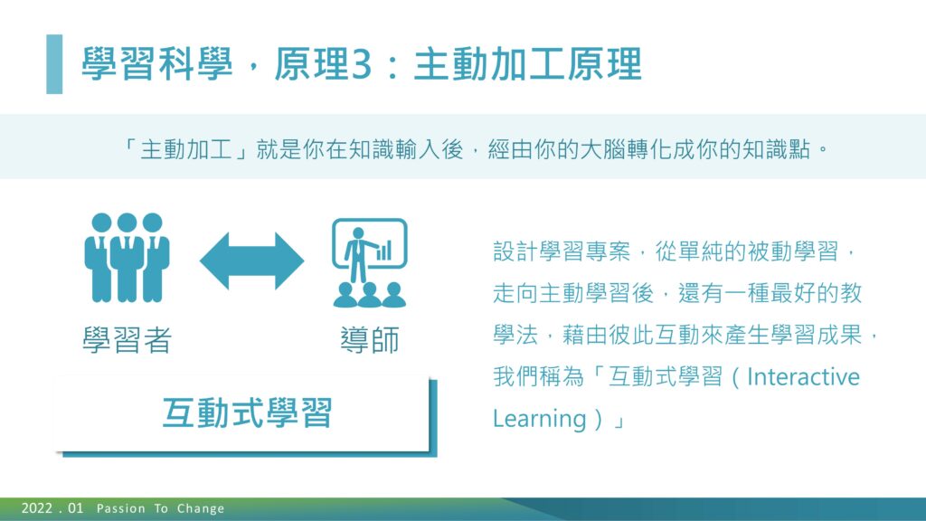 互動式學習 interactive learning